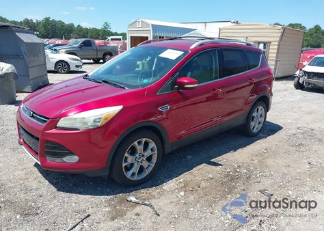 2014 Ford Escape Titanium from USA, damaged, VIN 1FMCU0JX2EUA02552